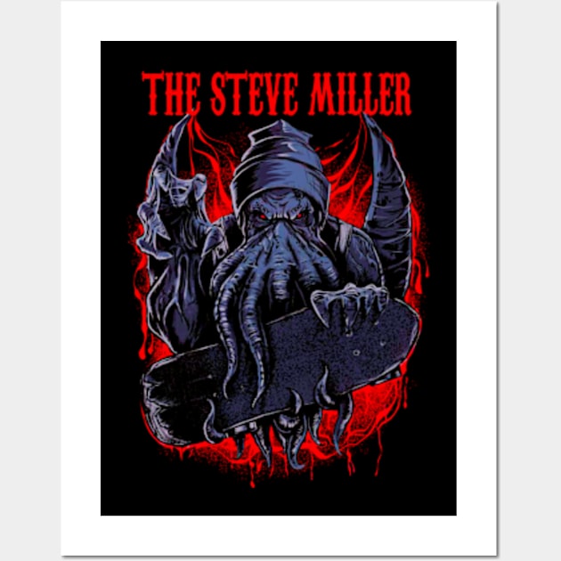 THE STEVE MILLER BAND MERCHANDISE Wall Art by Rons Frogss